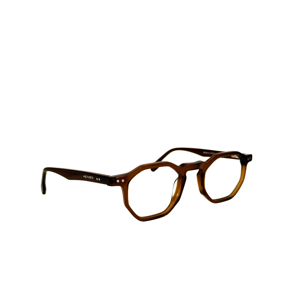 Zion -óculos de grau hexagonal